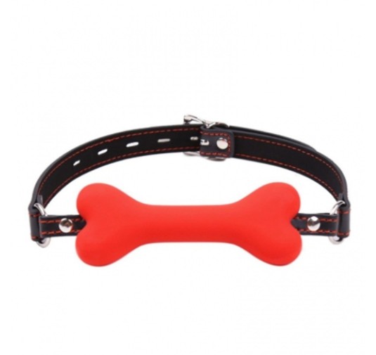 Bone gag red